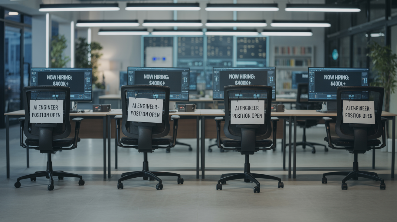 The AI Talent Shortage - Empty Chairs, Big Budgets