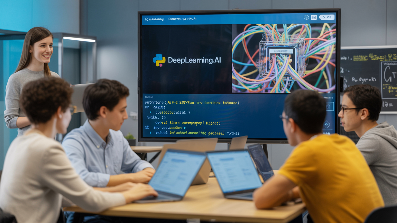 DeepLearning.AI educational setting