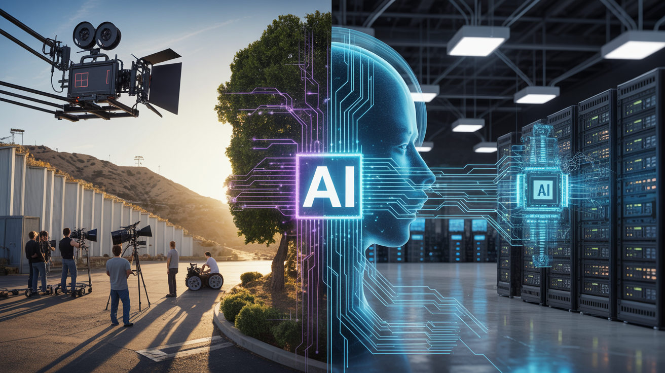 Entertainment industry transformation through AI