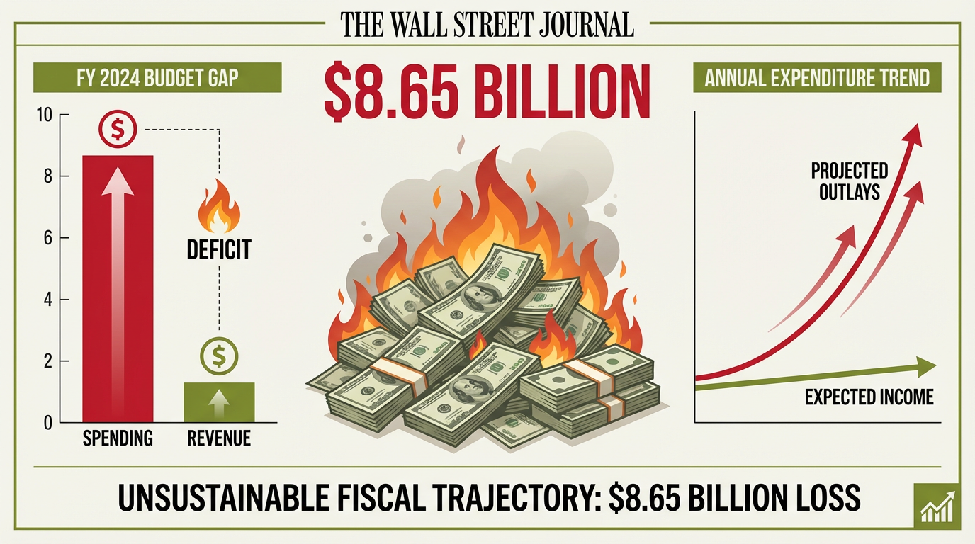 Infographic showing OpenAI's claimed revenue vs. actual spending